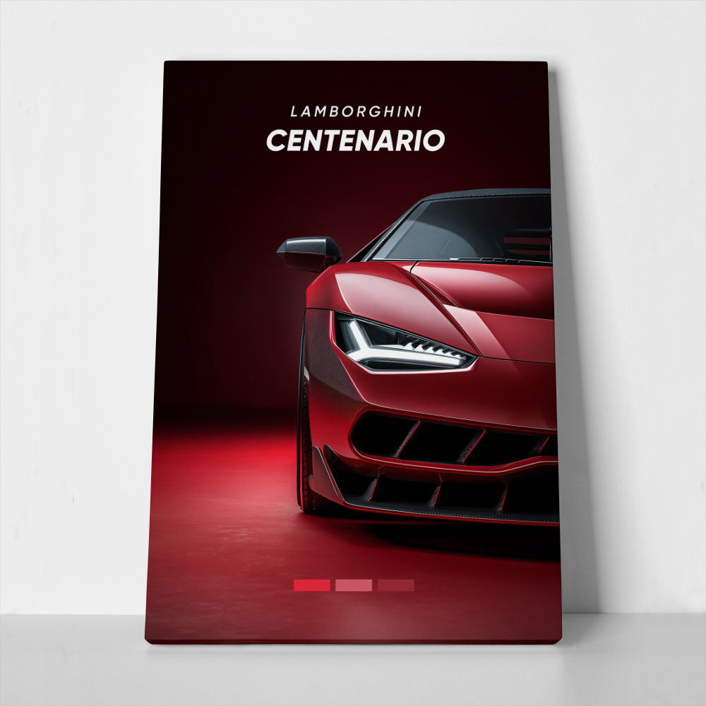 Πινακας σε καμβά LAMBORGHINI CENTENARIO