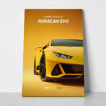 Πινακας σε καμβά LAMBORGHINI HURACAN EVO