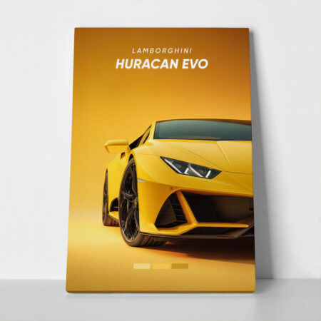 Πινακας σε καμβά LAMBORGHINI HURACAN EVO - Αυτοκινητα