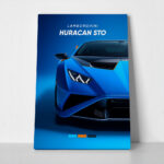 Πινακας σε καμβά LAMBORGHINI HURACAN STO