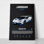 Πινακας σε καμβά LAMBORGHINI HURRACAN STO IMPERIAL
