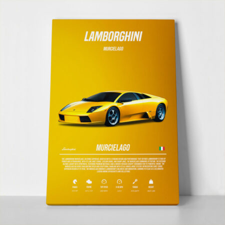Πινακας σε καμβά LAMBORGHINI MURCIELAGO IMPERIAL - Αυτοκινητα