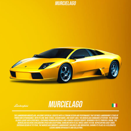 Πινακας σε καμβά LAMBORGHINI MURCIELAGO IMPERIAL - Αυτοκινητα Sticky 5