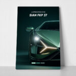 Πινακας σε καμβά LAMBORGHINI SIAN FKP 37