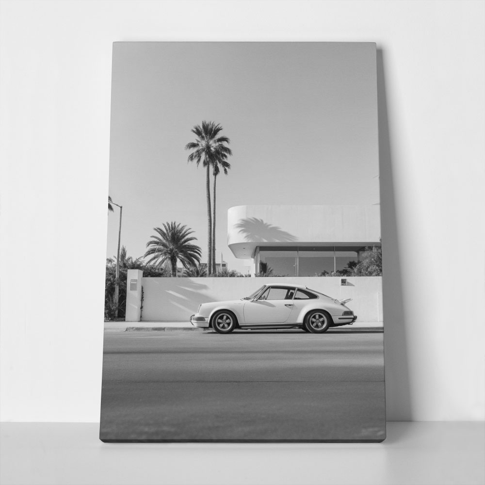 Πινακας σε καμβά LOS ANGELES PORSCHE