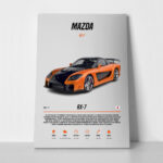 Πινακας σε καμβά MAZDA RX-7