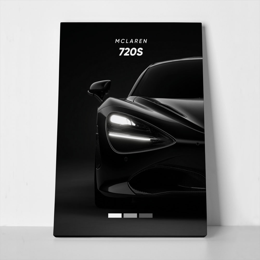Πινακας σε καμβά MCLAREN 720S