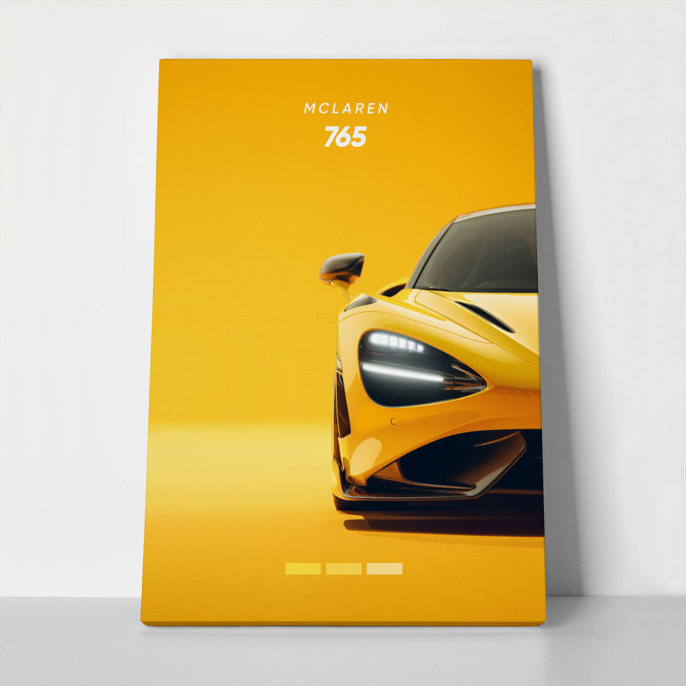 Πινακας σε καμβά MCLAREN 765