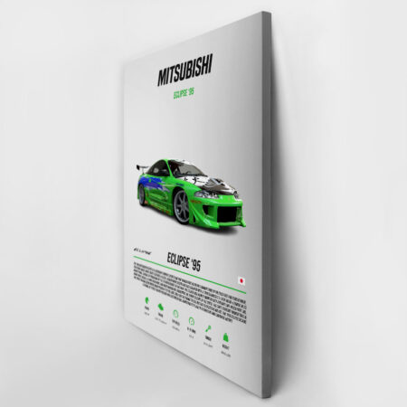 Πινακας σε καμβά MITSUBISHI ECLIPSE - Αυτοκινητα Sticky 2