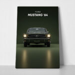 Πινακας σε καμβά MUSTANG 1964