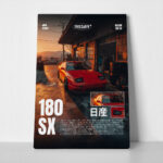 Πινακας σε καμβά NISSAN 180SX