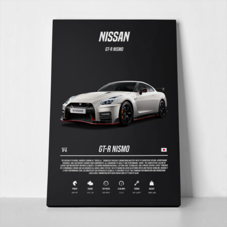 Πινακας σε καμβά NISSAN GTR IMPERIAL - Αυτοκινητα