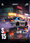 Πινακας σε καμβά NISSAN SILVIA S15