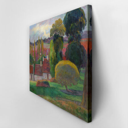 Πινακας σε καμβά PAUL GAUGUIN - A FARM IN BRITTANY - Paul Gauguin Sticky 2