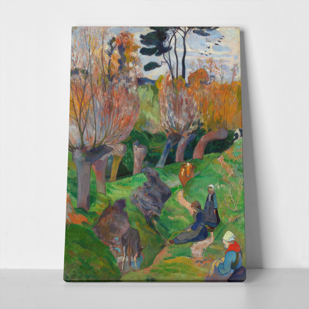 Πινακας σε καμβά PAUL GAUGUIN - AUTUMN IN BRITTANY