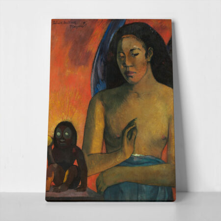 Πινακας σε καμβά PAUL GAUGUIN - BARBARIAN POEMS
