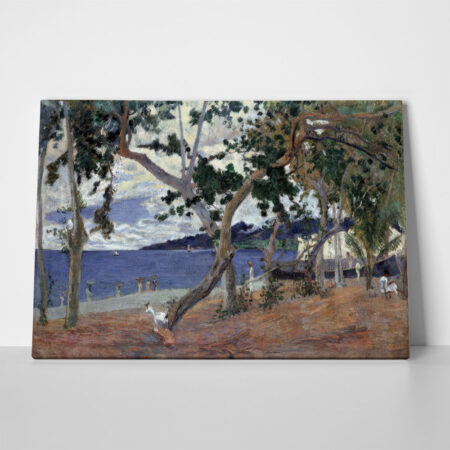 Πινακας σε καμβά PAUL GAUGUIN - COASTAL LANDSCAPE FROM MARTINIQUE