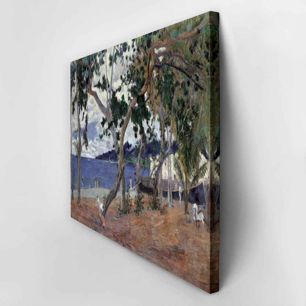 Πινακας σε καμβά PAUL GAUGUIN - COASTAL LANDSCAPE FROM MARTINIQUE