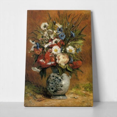 Πινακας σε καμβά PAUL GAUGUIN - DAISIES AND PEONIES