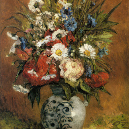 Πινακας σε καμβά PAUL GAUGUIN - DAISIES AND PEONIES - Paul Gauguin Sticky 5