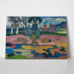 Πινακας σε καμβά PAUL GAUGUIN - DAY OF THE GOD
