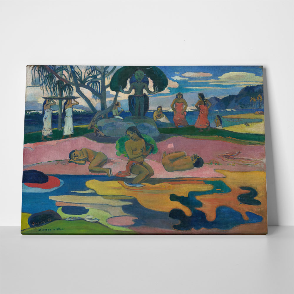 Πινακας σε καμβά PAUL GAUGUIN - DAY OF THE GOD
