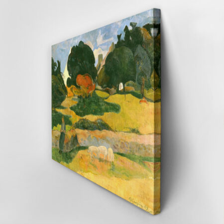 Πινακας σε καμβά PAUL GAUGUIN - GIRL HERDING PIGS - Paul Gauguin Sticky 2