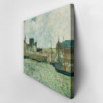 Πινακας σε καμβά PAUL GAUGUIN - HARBOUR SCENE DIEPPE