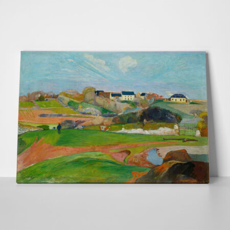 Πινακας σε καμβά PAUL GAUGUIN - LANDSCAPE AT LE POULDU