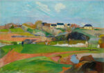 Πινακας σε καμβά PAUL GAUGUIN - LANDSCAPE AT LE POULDU
