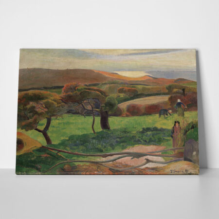Πινακας σε καμβά PAUL GAUGUIN - LANDSCAPE FROM BRETAGNE