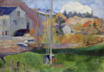 Πινακας σε καμβά PAUL GAUGUIN - LANDSCAPE IN BRITTANY