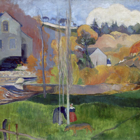 Πινακας σε καμβά PAUL GAUGUIN - LANDSCAPE IN BRITTANY - Paul Gauguin Sticky 5