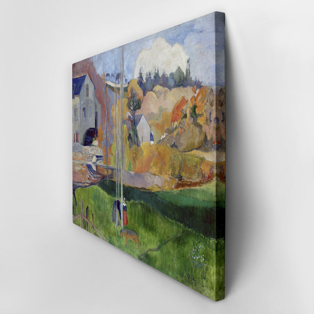 Πινακας σε καμβά PAUL GAUGUIN - LANDSCAPE IN BRITTANY