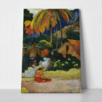 Πινακας σε καμβά PAUL GAUGUIN - LANDSCAPE IN TAHITI