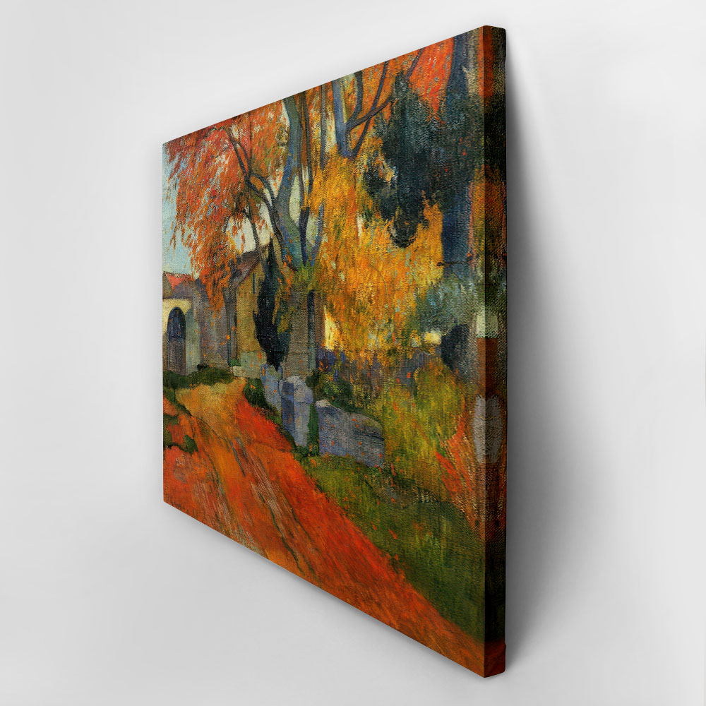 Πινακας σε καμβά PAUL GAUGUIN - LANE AT ALYSCAMPS