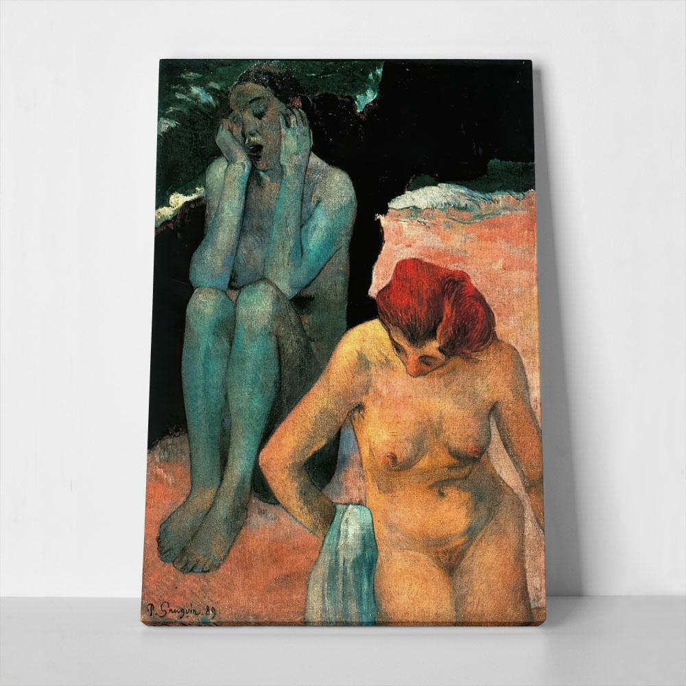 Πινακας σε καμβά PAUL GAUGUIN - LIFE AND DEATH