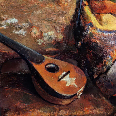 Πινακας σε καμβά PAUL GAUGUIN - MANDOLIN ON A CHAIR - Paul Gauguin Sticky 5