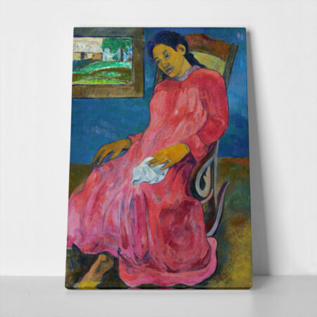 Πινακας σε καμβά PAUL GAUGUIN - MELANCHOLIC