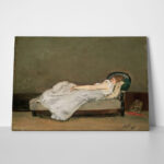 Πινακας σε καμβά PAUL GAUGUIN - METTE ASLEEP ON A SOFA