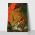Πινακας σε καμβά PAUL GAUGUIN - MOTHERHOOD
