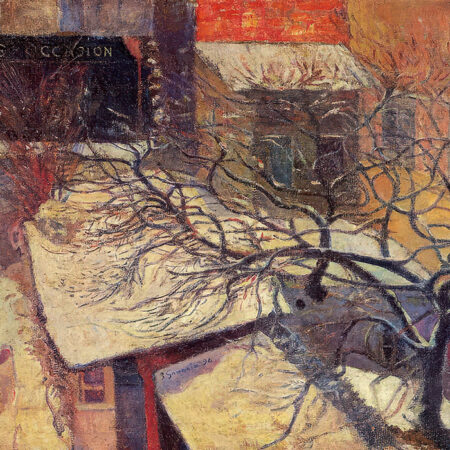 Πινακας σε καμβά PAUL GAUGUIN - PARIS IN THE SNOW - Paul Gauguin Sticky 5