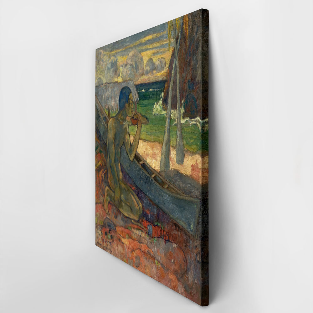 Πινακας σε καμβά PAUL GAUGUIN - POOR FISHERMAN