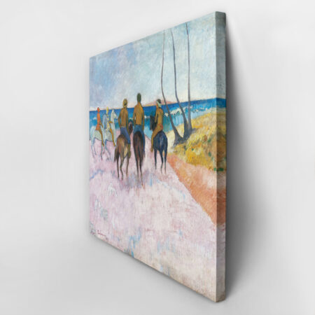 Πίνακας σε καμβά PAUL GAUGUIN - RIDERS ON THE BEACH 1902 - Paul Gauguin Sticky 2