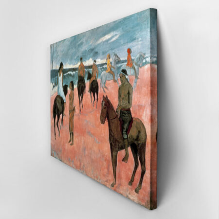 Πινακας σε καμβά PAUL GAUGUIN - RIDERS ON THE BEACH - Paul Gauguin Sticky 2