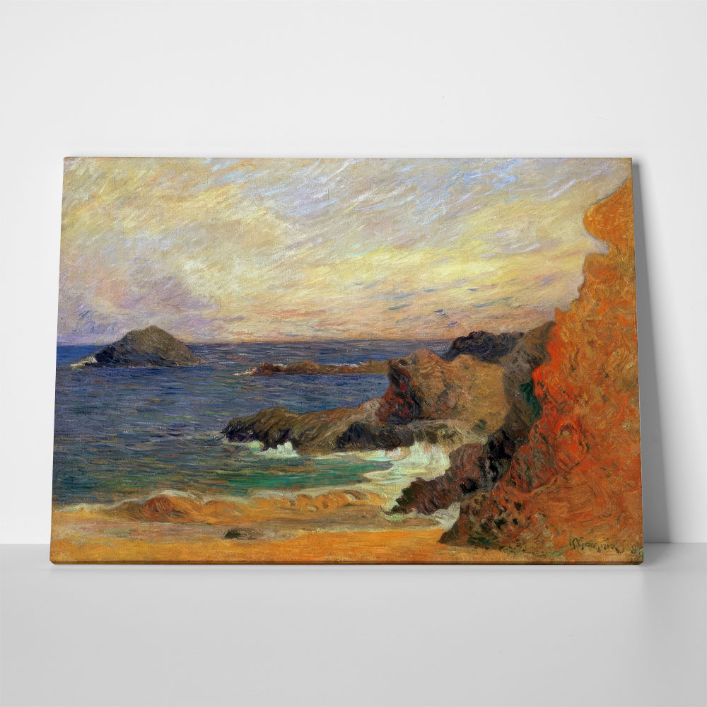 Πινακας σε καμβά PAUL GAUGUIN - ROCKY COAST