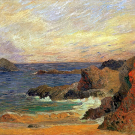 Πινακας σε καμβά PAUL GAUGUIN - ROCKY COAST - Paul Gauguin Sticky 5