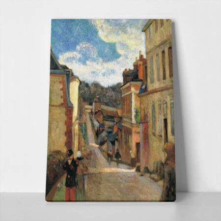 Πινακας σε καμβά PAUL GAUGUIN - RUE JOUVENET IN ROUEN