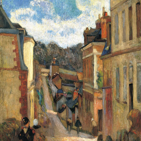 Πινακας σε καμβά PAUL GAUGUIN - RUE JOUVENET IN ROUEN - Paul Gauguin Sticky 5