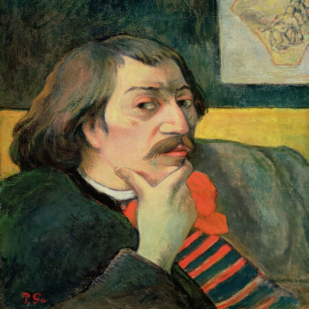 Πίνακας σε καμβά PAUL GAUGUIN - SELF PORTRAIT 1893 - Paul Gauguin Sticky 5